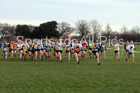 Womens under-17s and under-20s North Eastern Cross Country, Redcar. Photo:  David T. Hewitson/Sports for All Pics